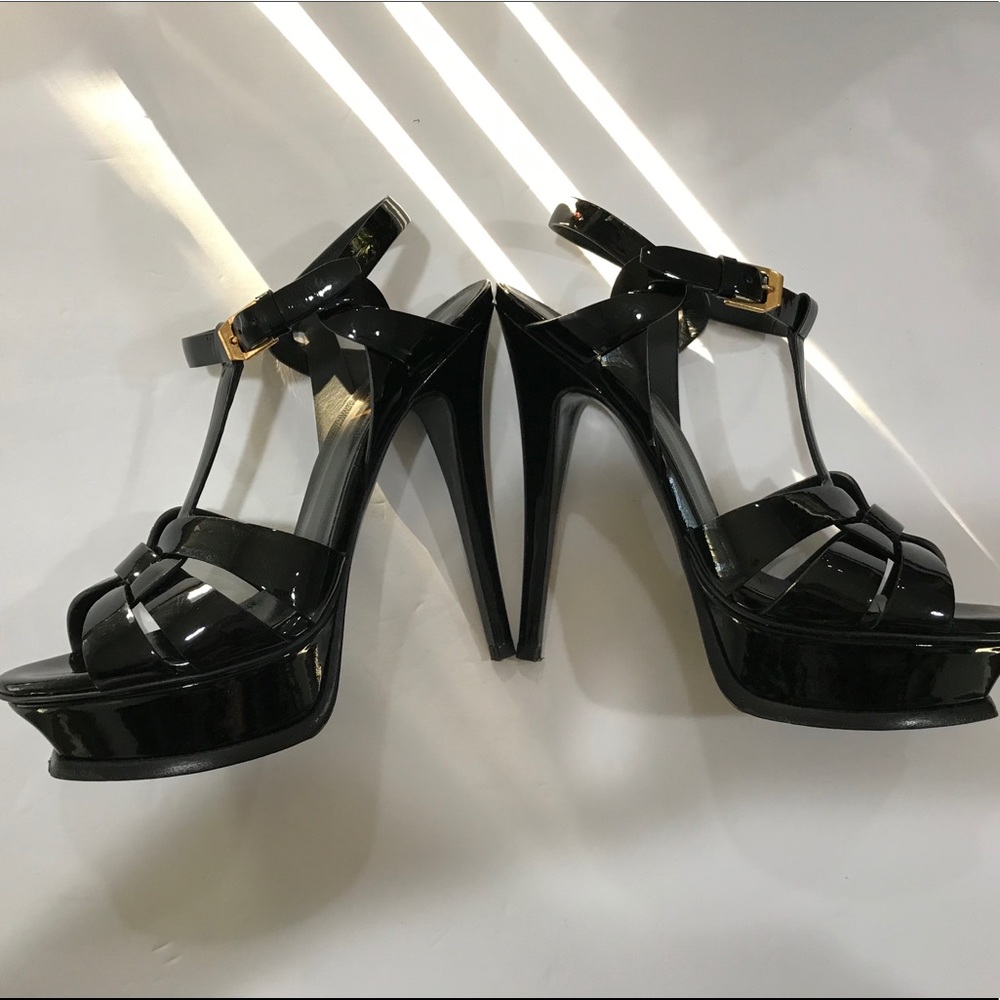 YSL Saint Laurent Tribute Black Size 36 - Picture 4 of 6